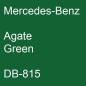 Preview: Mercedes-Benz, Agate Green, DB-815.